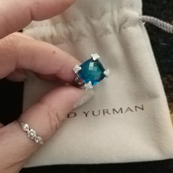 David Yurman 5.5 blue Topaz..SOLD - Picture 4 of 11